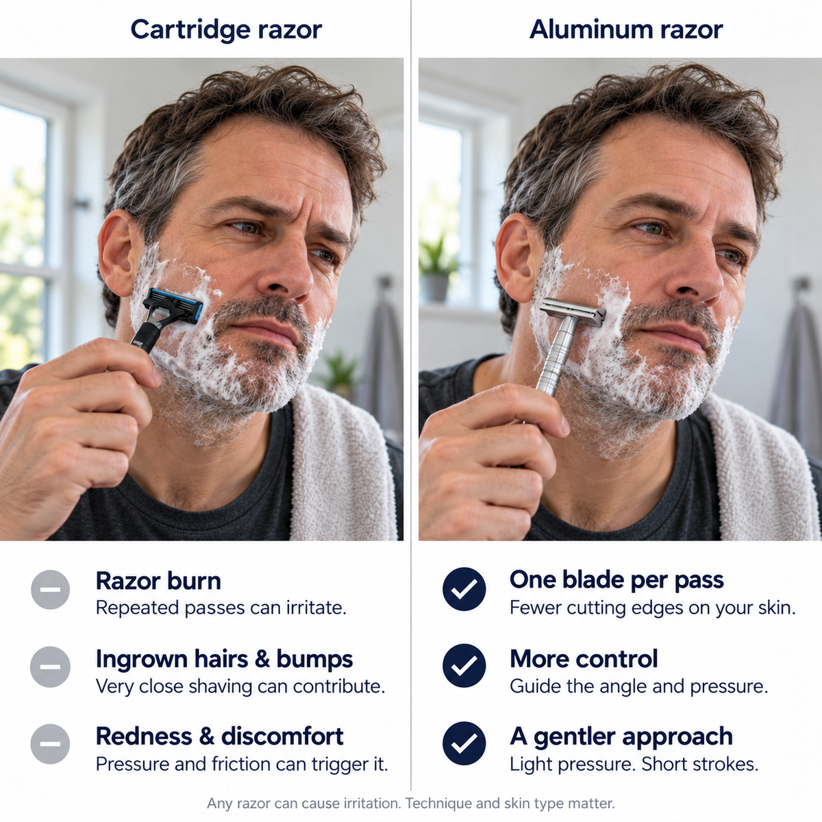 Aluminum Razor